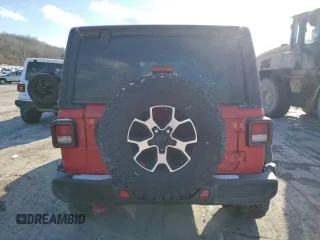 2022 Jeep Wrangler Unlimited Rubicon z VIN 1C4HJXFN1NW134502, wystawiony jako Copart lot #84514584 z przebiegiem 39 900 mil mil oraz Szkoda całkowita • Salvage title. Historia ofert i sprzedaży dostępna na DreamBid. Obrazek 6.