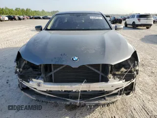2018 BMW 7 Series 740i with VIN WBA7E2C56JG741634, listed as a Copart auction lot 61530123 with 82,207 mi miles. Bid and sale history available at carsss.com. Image 5.