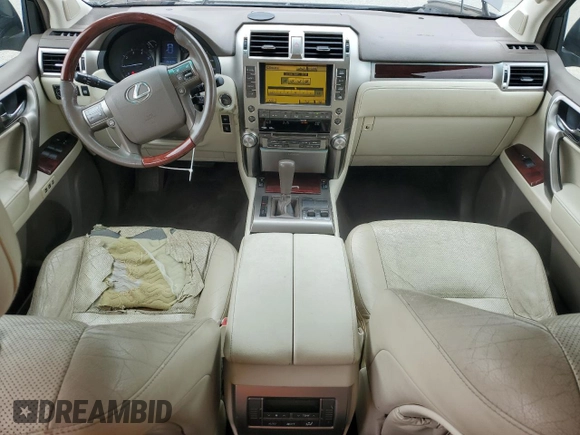 2010 Lexus GX 460 z VIN JTJBM7FX0A5008711, wystawiony jako Copart lot #57426895 z przebiegiem 284 848 mil mil oraz Czysty tytuł • Clean title. Historia ofert i sprzedaży dostępna na DreamBid. Obrazek 8.