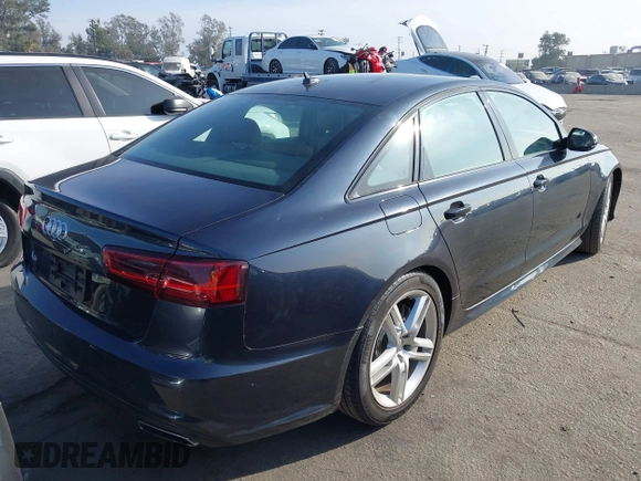 2016 Audi A6 2.0T Premium with VIN WAUCFAFC5GN186258, listed as a IAAI auction lot 41225603 with 83,817 mi miles. Bid and sale history available at carsss.com. Image 4.