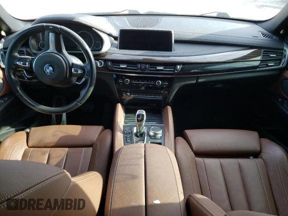 2017 BMW X6 xDrive35i with VIN 5UXKU2C33H0X47679, listed as a Copart auction lot 64345352 with 0 mi miles. Bid and sale history available at carsss.com. Image 9.