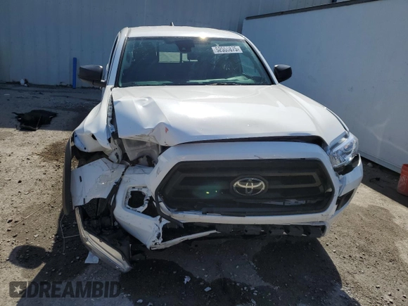 2022 Toyota Tacoma SR z VIN 3TYRZ5CN7NT021180, wystawiony jako Copart lot #52555875 z przebiegiem 66 535 mil mil oraz Nie do naprawy • Non repairable. Historia ofert i sprzedaży dostępna na DreamBid. Obrazek 5.