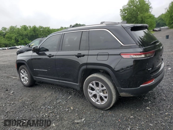 2022 Jeep Grand Cherokee Limited z VIN 1C4RJHBG7N8599324, wystawiony jako Copart lot #61001165 z przebiegiem 32 331 mil mil oraz Szkoda całkowita • Salvage title. Historia ofert i sprzedaży dostępna na DreamBid. Obrazek 2.
