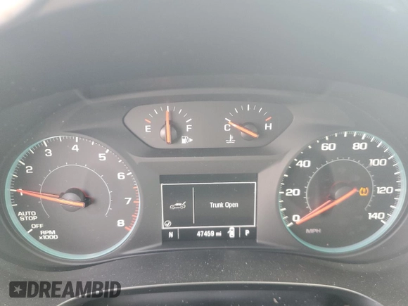 2022 Chevrolet Malibu LS with VIN 1G1ZB5ST3NF188676, listed as a Copart auction lot 49047765 with 47,459 mi miles and Salvage Title. Bid and sale history available at DreamBid. Image 9.
