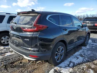 2020 Honda CR-V EX with VIN 2HKRW2H57LH625245, listed as a Copart auction lot 84935554 with 53,011 mi miles and Salvage Title. Bid and sale history available at carsss.com. Image 3.