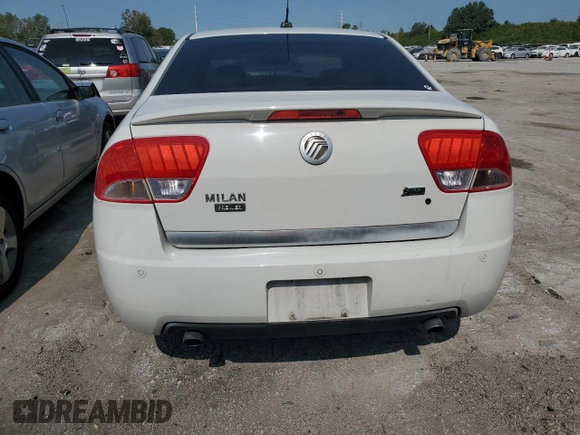 2010 Mercury Milan Premier with VIN 3MEHM0JG4AR620398, listed as a Copart auction lot 70790894 with 245,773 mi miles and Salvage Title. Bid and sale history available at carsss.com. Image 6.