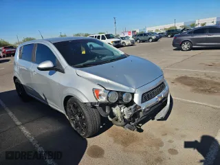 2012 Chevrolet Sonic LT with VIN 1G1JC6SB6C4216079, listed as a Copart auction lot 47955055 with 86,849 mi miles and Clean Title. Bid and sale history available at carsss.com. Image 1.