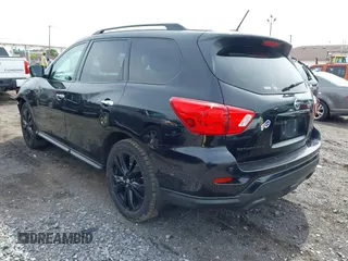 2018 Nissan Pathfinder SL with VIN 5N1DR2MM3JC646175, listed as a IAAI auction lot 42346914 with 90,789 mi miles and . Bid and sale history available at DreamBid. Image 3.