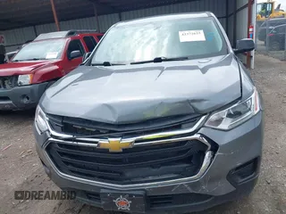 2020 Chevrolet Traverse LS with VIN 1GNERFKW3LJ237541, listed as a IAAI auction lot 42372625 with 107,470 mi miles and . Bid and sale history available at DreamBid. Image 13.