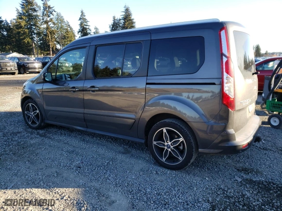 2016 Ford Transit Connect Wagon Titanium with VIN NM0GE9G71G1290760, listed as a Copart auction lot 43603615 with 36,814 mi miles and Salvage Title. Bid and sale history available at carsss.com. Image 2.
