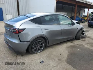 2024 Tesla Model Y Long Range с VIN 7SAYGDEE1RF161579, выставлен на аукционе Copart как лот 59901495 с пробегом 38 556 миль миль и Списание • Salvage title. История ставок и продаж доступна на DreamBid. Изображение 3.