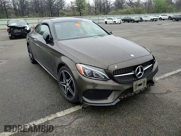 2017 Mercedes-Benz C 300 with VIN WDDWJ4KB6HF437903, listed as a Copart auction lot 56175645 with 74,715 mi miles and Salvage title. Bid and sale history available at DreamBid. Image 13.