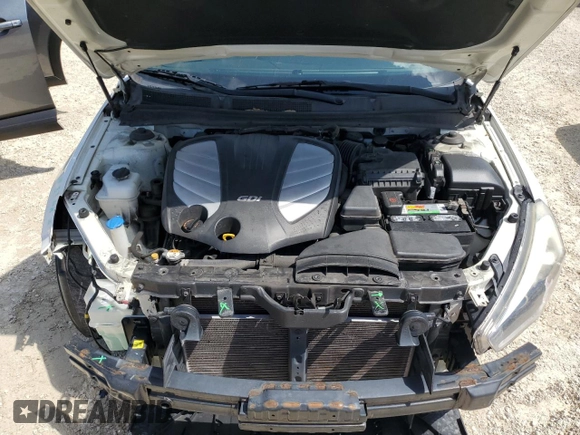 2015 Kia Cadenza Premium with VIN KNALN4D7XF5195899, listed as a Copart auction lot 74051464 with 87,339 mi miles and Salvage Title. Bid and sale history available at carsss.com. Image 11.