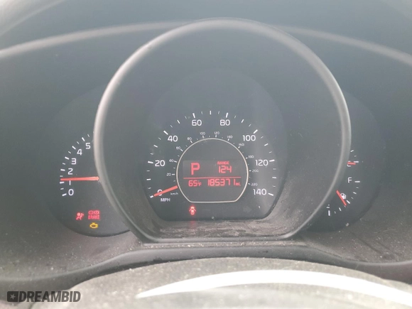 2015 Kia Soul with VIN KNDJN2A25F7208974, listed as a Copart auction lot 50376185 with 185,371 mi miles and Salvage Title. Bid and sale history available at carsss.com. Image 9.