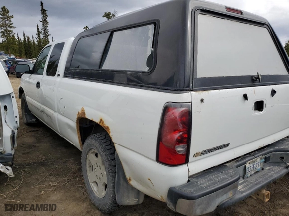 2006 Chevrolet Silverado 1500 LT3 with VIN 1GCEK19B56Z242507, listed as a Copart auction lot 87653875 with 0 mi miles and Salvage Title. Bid and sale history available at carsss.com. Image 2.