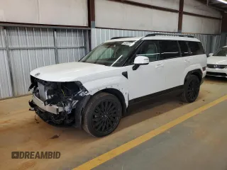 2025 Hyundai Santa Fe Calligraphy z VIN 5NMP5DGLXSH105607, wystawiony jako Copart lot #50867095 z przebiegiem 6 397 mil mil oraz Szkoda całkowita • Salvage title. Historia ofert i sprzedaży dostępna na DreamBid. Obrazek 1.