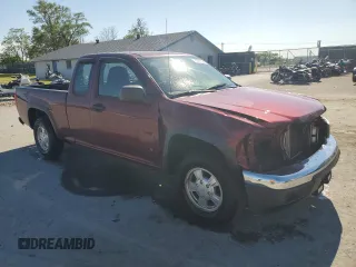 2007 GMC Canyon SLE1 with VIN 1GTCS199478216394, listed as a Copart auction lot 52285394 with 179,816 mi miles and Salvage Title. Bid and sale history available at carsss.com. Image 4.