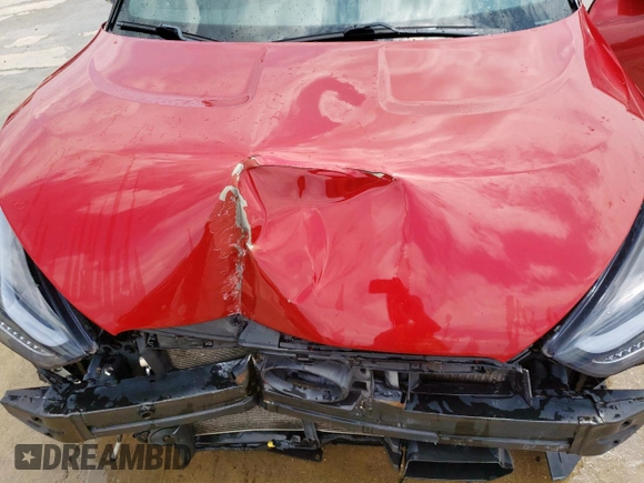 2016 Hyundai Veloster Turbo with VIN KMHTC6AE1GU273481, listed as a Copart auction lot 59571615 with 117,232 mi miles and Salvage title. Bid and sale history available at DreamBid. Image 11.