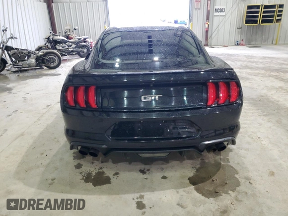 2018 Ford Mustang GT with VIN 1FA6P8CF5J5128331, listed as a Copart auction lot 51612455 with 60,839 mi miles and Salvage Title. Bid and sale history available at DreamBid. Image 6.