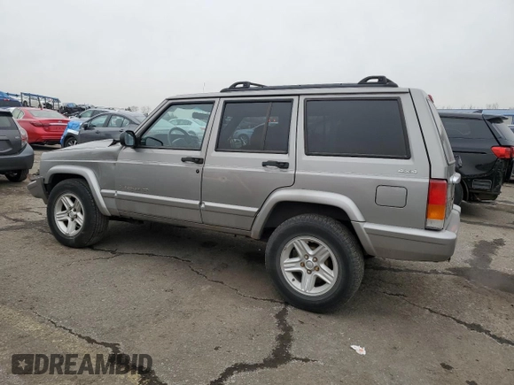 2000 Jeep Cherokee Limited with VIN 1J4FF68SXYL260251, listed as a Copart auction lot 44797665 with 142,390 mi miles and Salvage Title. Bid and sale history available at carsss.com. Image 2.
