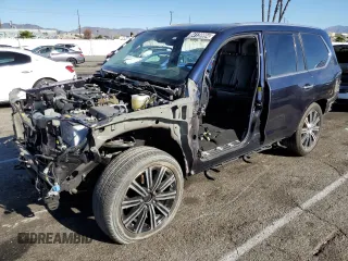 2021 Lexus LX 570 z VIN JTJDY7AX5M4339704, wystawiony jako Copart lot #84139994 z przebiegiem Nie podano mil oraz Czysty tytuł • Clean title. Historia ofert i sprzedaży dostępna na DreamBid. Obrazek 1.
