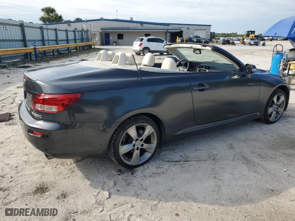 2010 Lexus IS 250C with VIN JTHFF2C28A2510537, listed as a Copart auction lot 71865114 with 86,913 mi miles and Salvage Title. Bid and sale history available at carsss.com. Image 3.