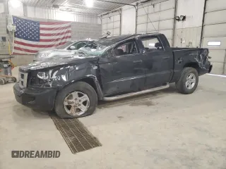 2011 Dodge Dakota with VIN 1D7RE3GP1BS636145, listed as a Copart auction lot 42037155 with 161,031 mi miles and Salvage title. Bid and sale history available at DreamBid. Image 1.