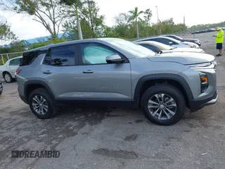 2025 Chevrolet Equinox FWD LT with VIN 3GNAXHEG0SL141748, listed as a IAAI auction lot 40800238 with 2,789 mi miles and . Bid and sale history available at DreamBid. Image 13.
