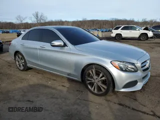 2017 Mercedes-Benz C with VIN NJ1266E, listed as a Copart auction lot 47174515 with Not provided miles and Salvage title. Bid and sale history available at DreamBid. Image 4.
