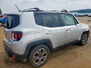 2017 Jeep Renegade Limited with VIN ZACCJADB8HPE40114, listed as a Copart auction lot 57077835 with 101,574 mi miles and Salvage title. Bid and sale history available at DreamBid. Image 3.