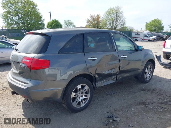 2007 Acura MDX Technology with VIN 2HNYD28487H553568, listed as a IAAI auction lot 42123875 with Not Provided miles and . Bid and sale history available at DreamBid. Image 4.