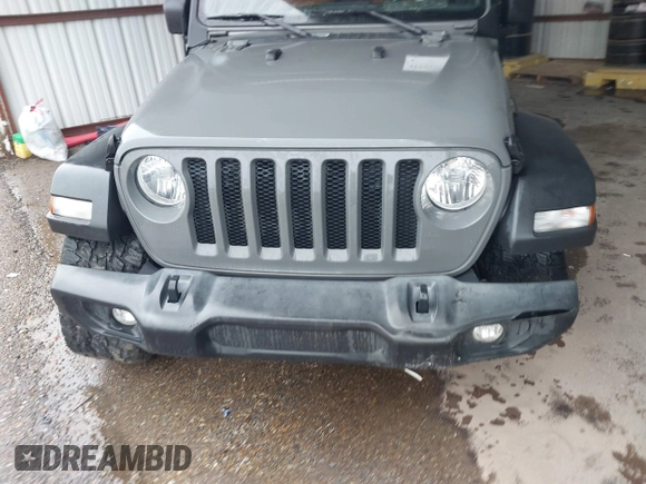 2020 Jeep Wrangler Unlimited Sport S z VIN 1C4HJXDG1LW103364, wystawiony jako IAAI lot #41541954 z przebiegiem 57 735 mil mil oraz . Historia ofert i sprzedaży dostępna na DreamBid. Obrazek 6.