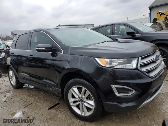 2015 Ford Edge SEL with VIN 2FMTK4J93FBB95798, listed as a Copart auction lot 45141195 with 89,310 mi miles and Salvage Title. Bid and sale history available at carsss.com. Image 4.