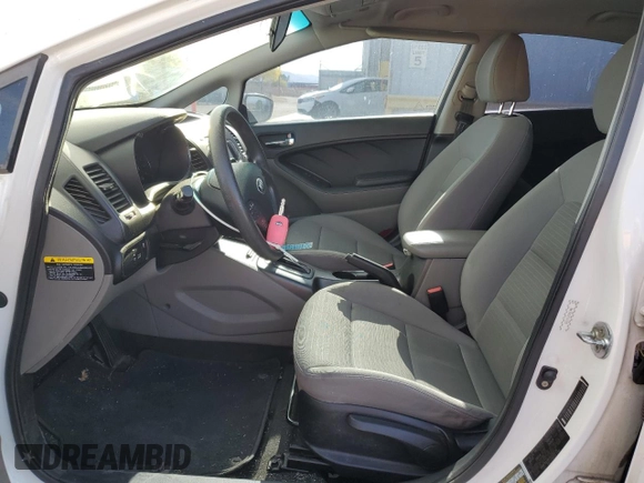 2016 Kia Forte LX with VIN KNAFX4A67G5510226, listed as a Copart auction lot 52742425 with 128,532 mi miles and Salvage Title. Bid and sale history available at carsss.com. Image 7.