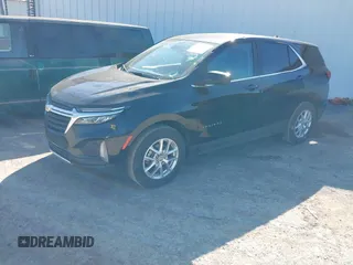 2022 Chevrolet Equinox LT with VIN 3GNAXKEV6NL244057, listed as a IAAI auction lot 42238411 with 46,038 mi miles and . Bid and sale history available at DreamBid. Image 2.