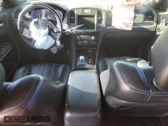 2018 Chrysler 300 with VIN 2C3CCAGG9JH141454, listed as a Copart auction lot 86857554 with 91,642 mi miles and Salvage Title. Bid and sale history available at carsss.com. Image 8.