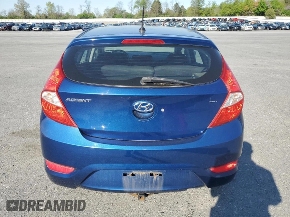 2017 Hyundai Accent SE with VIN KMHCT5AE7HU313588, listed as a Copart auction lot 54993785 with 81,563 mi miles and Clean Title. Bid and sale history available at carsss.com. Image 6.