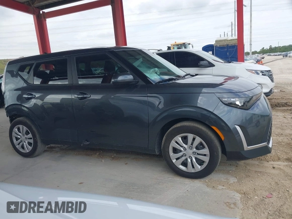 2024 Kia Soul LX with VIN KNDJ23AU1R7919964, listed as a IAAI auction lot 41795409 with 9,570 mi miles. Bid and sale history available at carsss.com. Image 14.