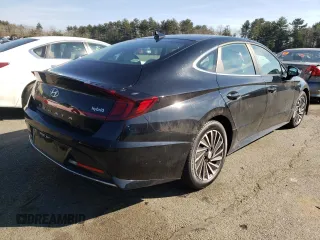 2021 Hyundai Sonata Hybrid SEL with VIN KMHL34JJ1MA034981, listed as a Copart auction lot 38107862 with 8,662 mi miles. Bid and sale history available at carsss.com. Image 4.