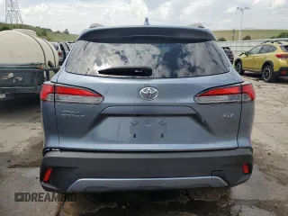 2023 Toyota Corolla Cross XLE with VIN 7MUDAAAG8PV055275, listed as a Copart auction lot 62363375 with 26,106 mi miles and Salvage title. Bid and sale history available at DreamBid. Image 6.
