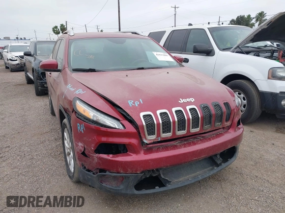 2016 Jeep Cherokee Latitude with VIN 1C4PJLCS1GW247965, listed as a IAAI auction lot 41623805 with 114,187 mi miles. Bid and sale history available at carsss.com. Image 1.