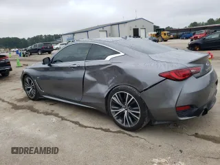 2020 Infiniti Q60 Luxe with VIN JN1EV7EKXLM341156, listed as a Copart auction lot 71984954 with 67,816 mi miles and Salvage Title. Bid and sale history available at carsss.com. Image 2.