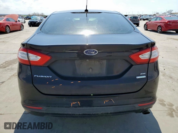 2016 Ford Fusion SE with VIN 3FA6P0HD4GR365522, listed as a Copart auction lot 48703705 with 193,700 mi miles and Salvage Title. Bid and sale history available at DreamBid. Image 6.