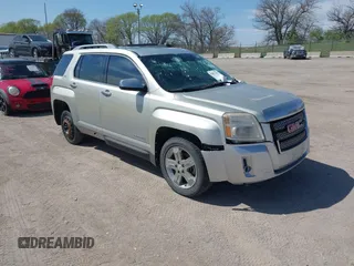 2012 GMC Terrain SLT-2 with VIN 2GKALWEK9C6138581, listed as a IAAI auction lot 42091343 with 172,607 mi miles. Bid and sale history available at carsss.com. Image 1.