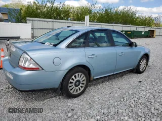 2009 Mercury Sable with VIN 1MEHM40W69G611172, listed as a Copart auction lot 55796535 with 92,137 mi miles and Salvage title. Bid and sale history available at DreamBid. Image 3.