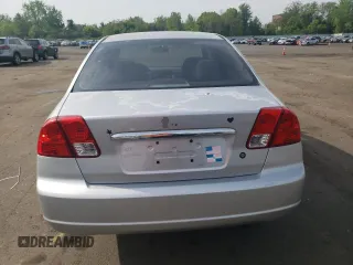 2003 Honda Civic LX with VIN 2HGES16523H507573, listed as a Copart auction lot 54683775 with 204,165 mi miles and Salvage Title. Bid and sale history available at DreamBid. Image 6.