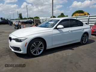 2017 BMW 3 Series 330i z VIN WBA8B9G54HNU49583, wystawiony jako Copart lot #57293115 z przebiegiem 88 174 mil mil oraz Nie do naprawy • Non repairable. Historia ofert i sprzedaży dostępna na DreamBid. Obrazek 1.