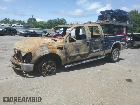 2008 Ford F-250 XL with VIN 1FTSW21R28ED13906, listed as a Copart auction lot 55354235 with Not provided miles and Salvage title. Bid and sale history available at DreamBid. Image 1.