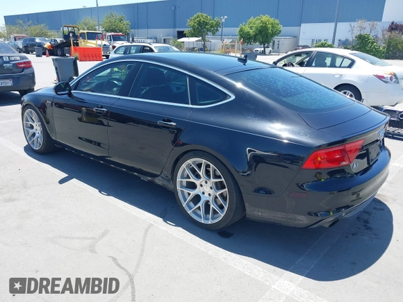 2012 Audi A7 Prestige with VIN WAU2GAFCXCN152061, listed as a IAAI auction lot 42292222 with 227,030 mi miles and . Bid and sale history available at DreamBid. Image 3.