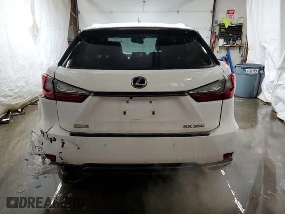 2022 Lexus RX 350 F Sport с VIN 2T2SZMDA5NC320822, выставлен на аукционе Copart как лот 88775795 с пробегом 33 559 миль миль и Списание • Salvage title. История ставок и продаж доступна на DreamBid. Изображение 6.